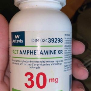 Amphetamine Extended release Capsules 30 mg